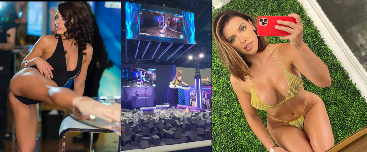 Streamer and Adult Actress Adriana Chechik Breaks Her Back at TwitchCon!